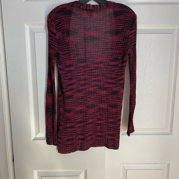 MISSONI Y2K LONG LENGTH OPEN FRONT CARDIGAN - Picture 6 of 11
